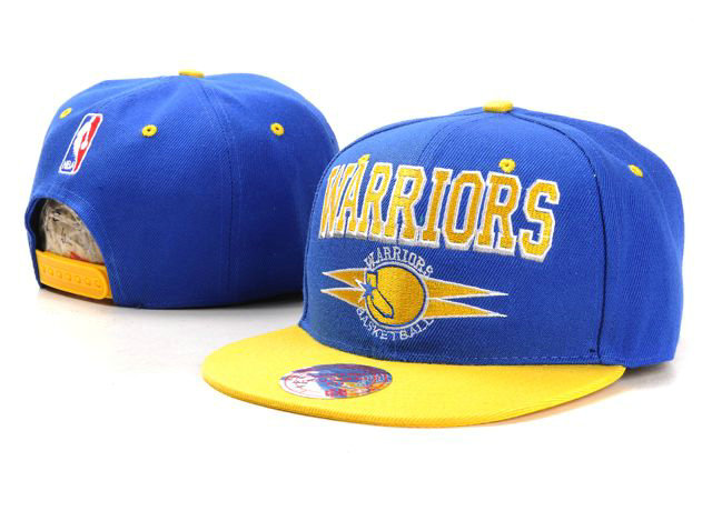 NBA Golden State Warriors M&N Snapback Hat NU01
